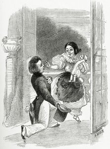 Illustration from Toute la Lyre, 19th Century